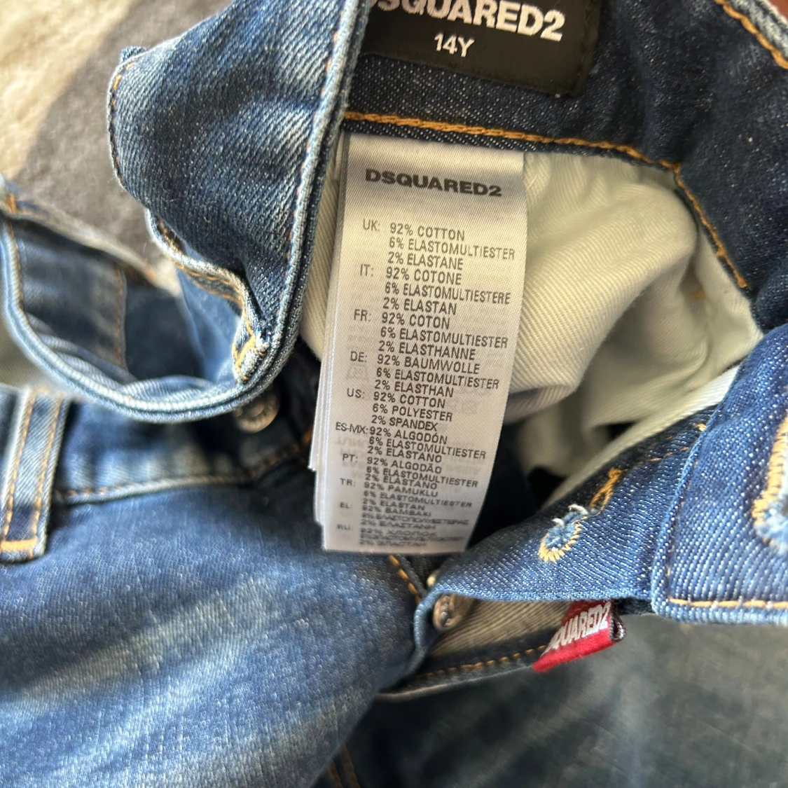 Blå jeansshorts från Dsquared2 - 3