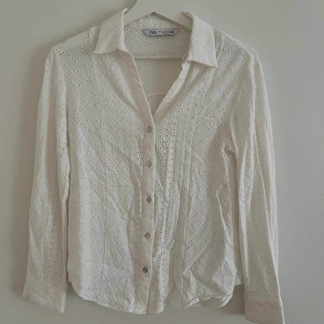 Vit blus från Zara