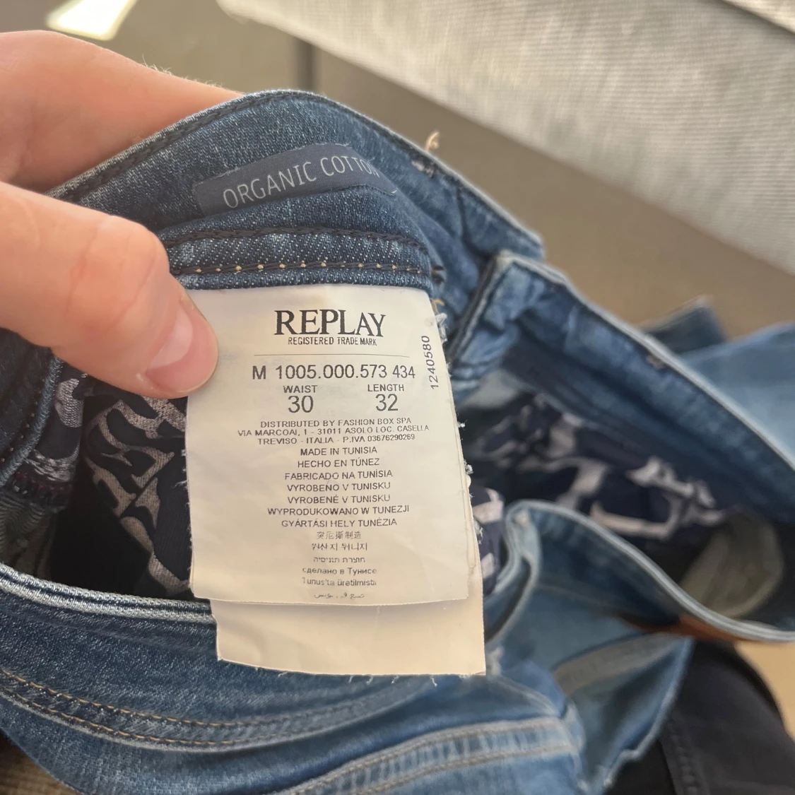 Replay blå jeans 30/32 herr - 2