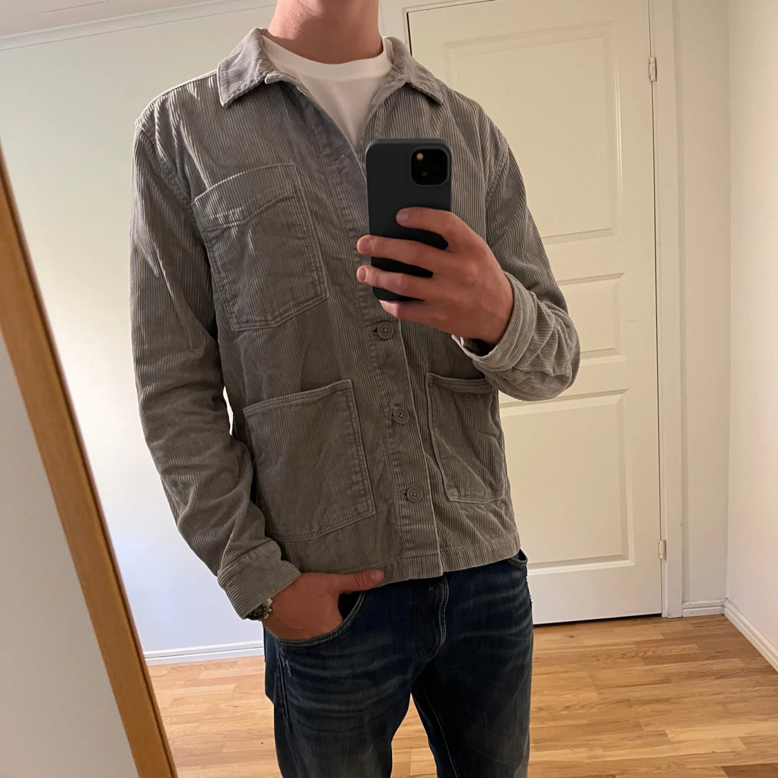 Grå Overshirt These Glory Days  - 1