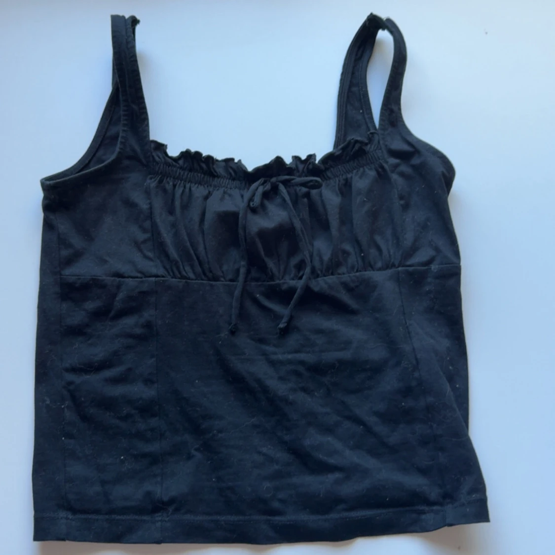 Svart linnetopp från Gina Tricot S - 1