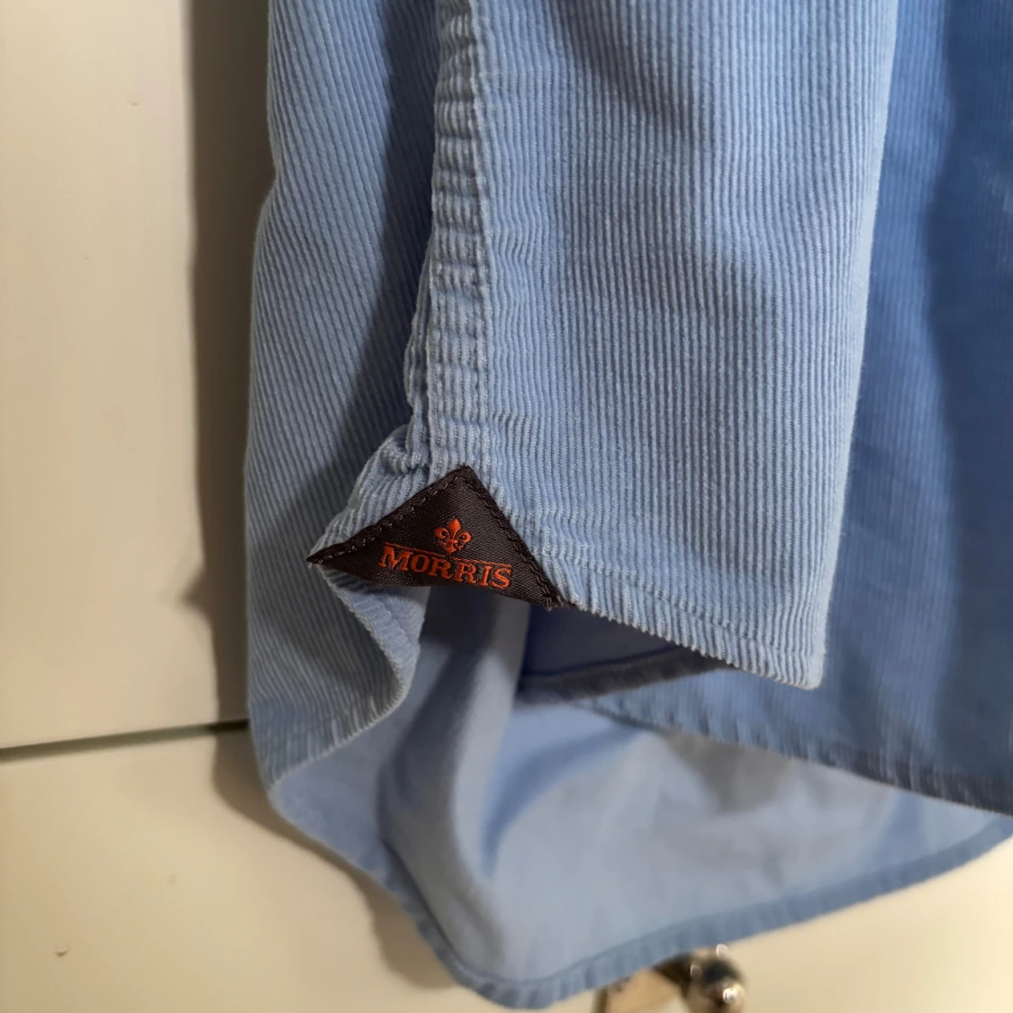 Ljusblå manchesterskjorta från Morris - 2