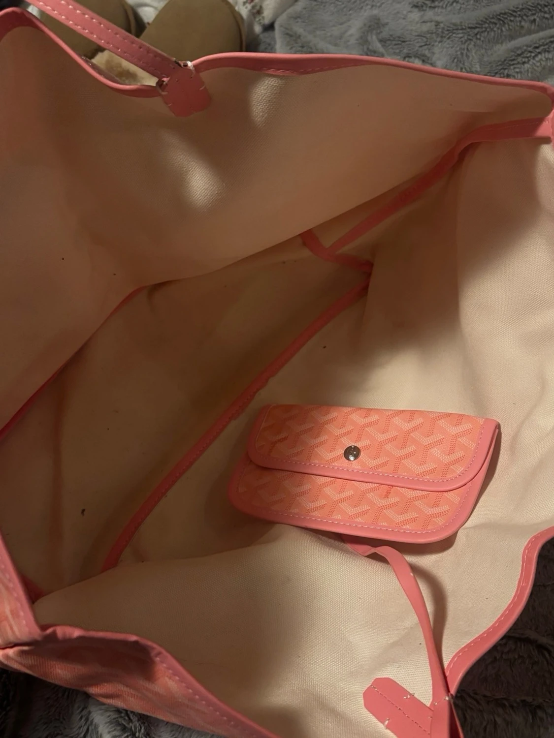 Rosa shoppingväska - 2