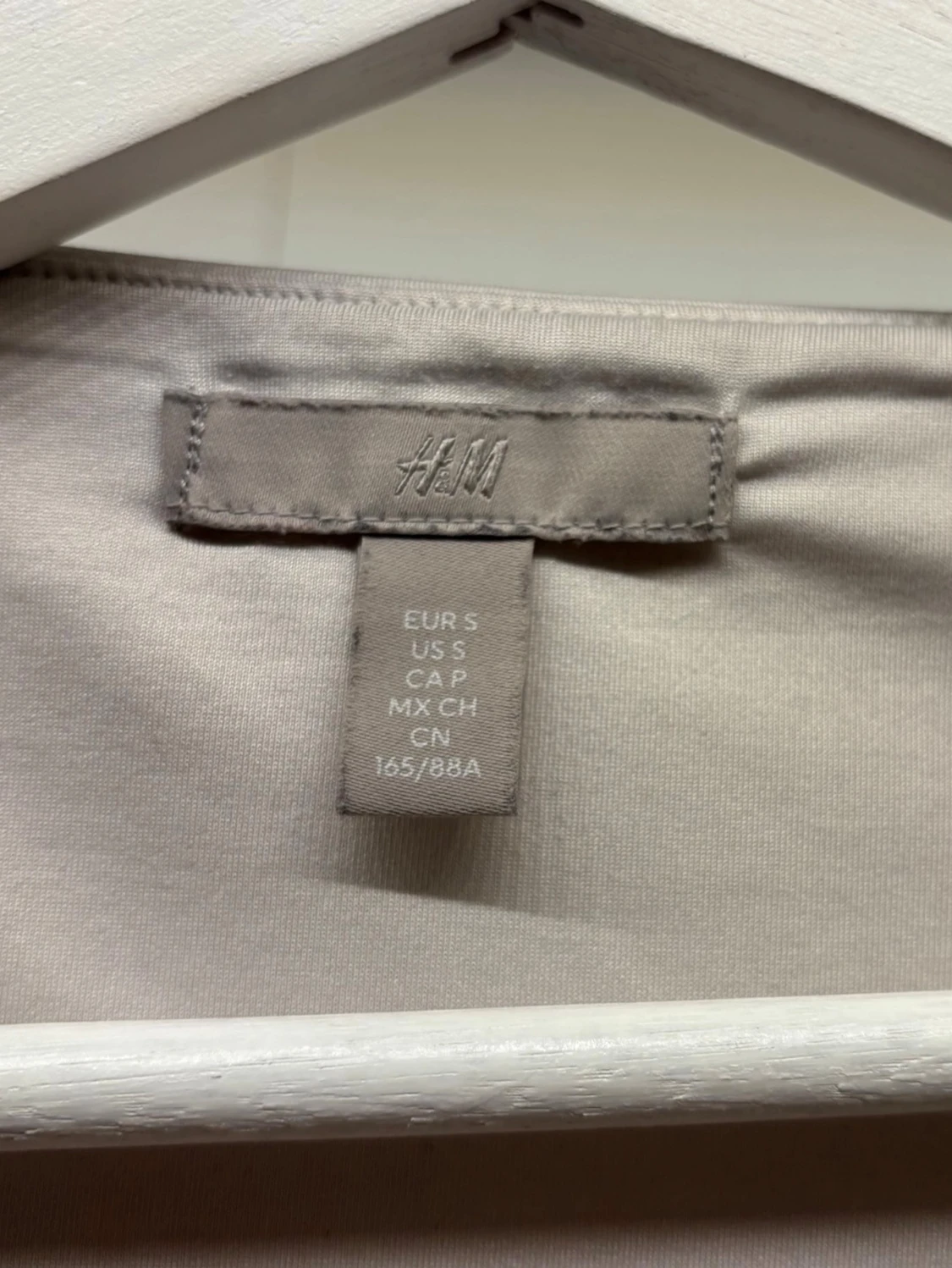 Beige tight topp från H&M - 3