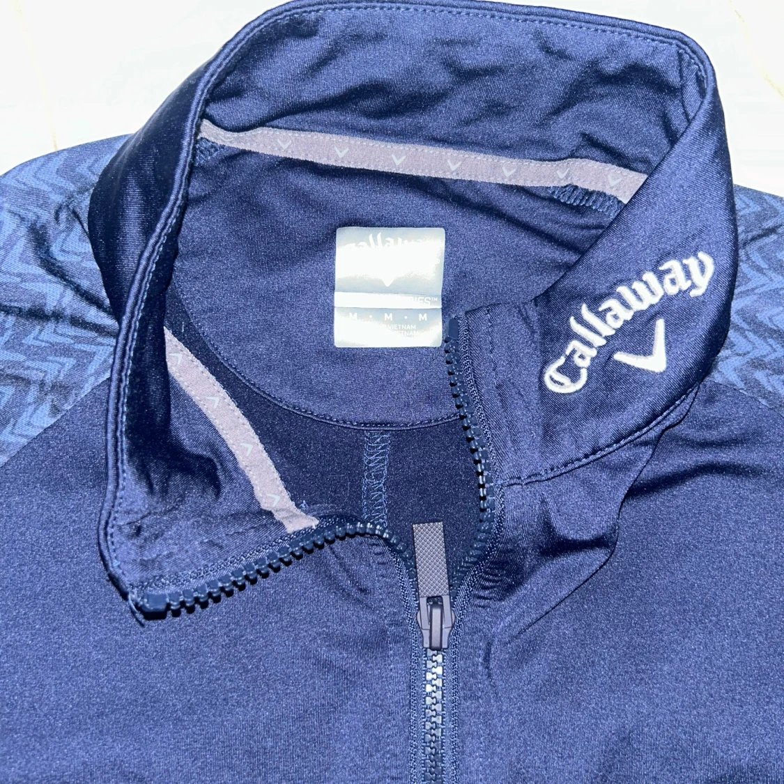 Mörkblå Callaway half zip tröja - 3