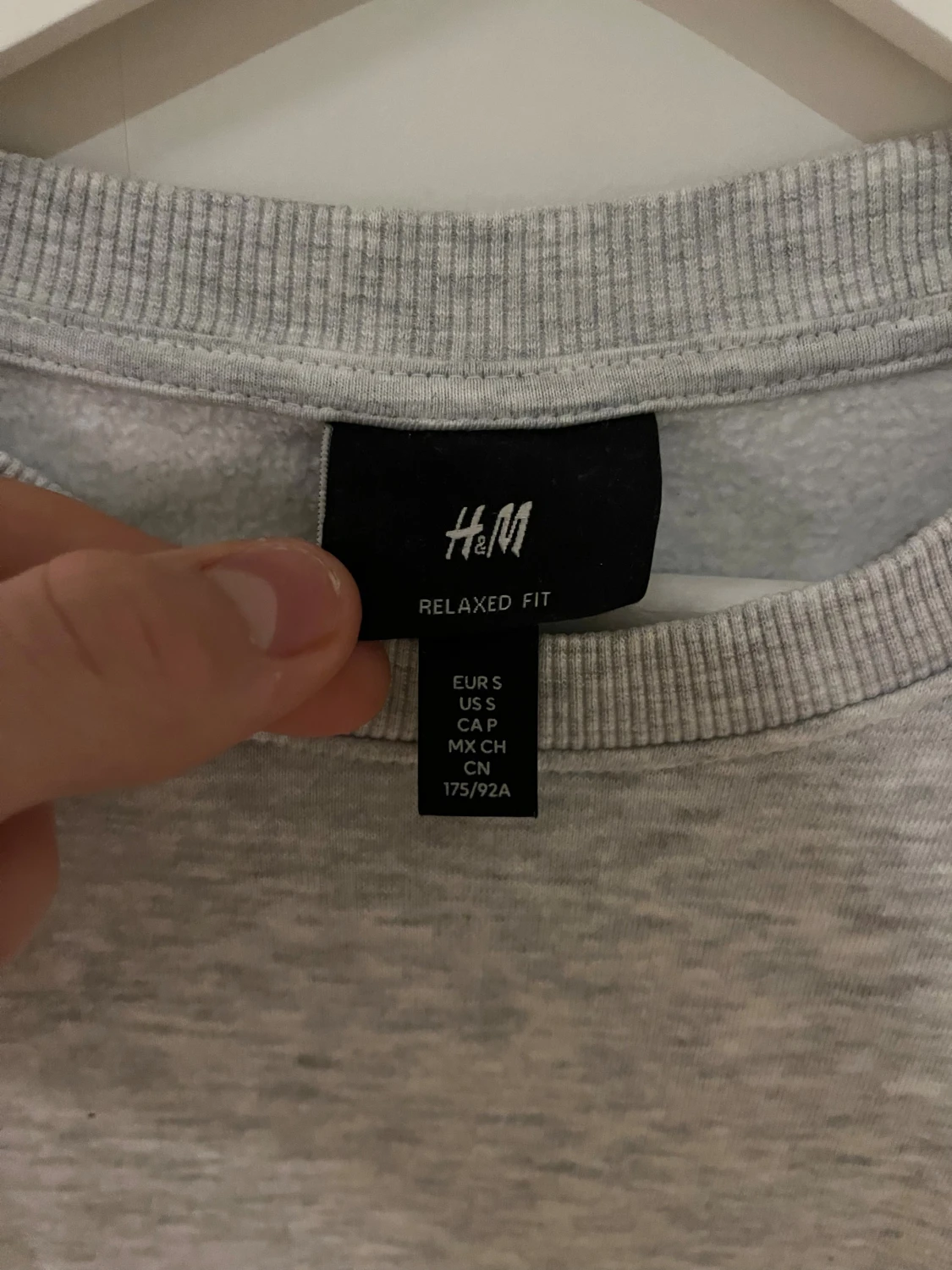 Grå sweatshirt från H&M - 3
