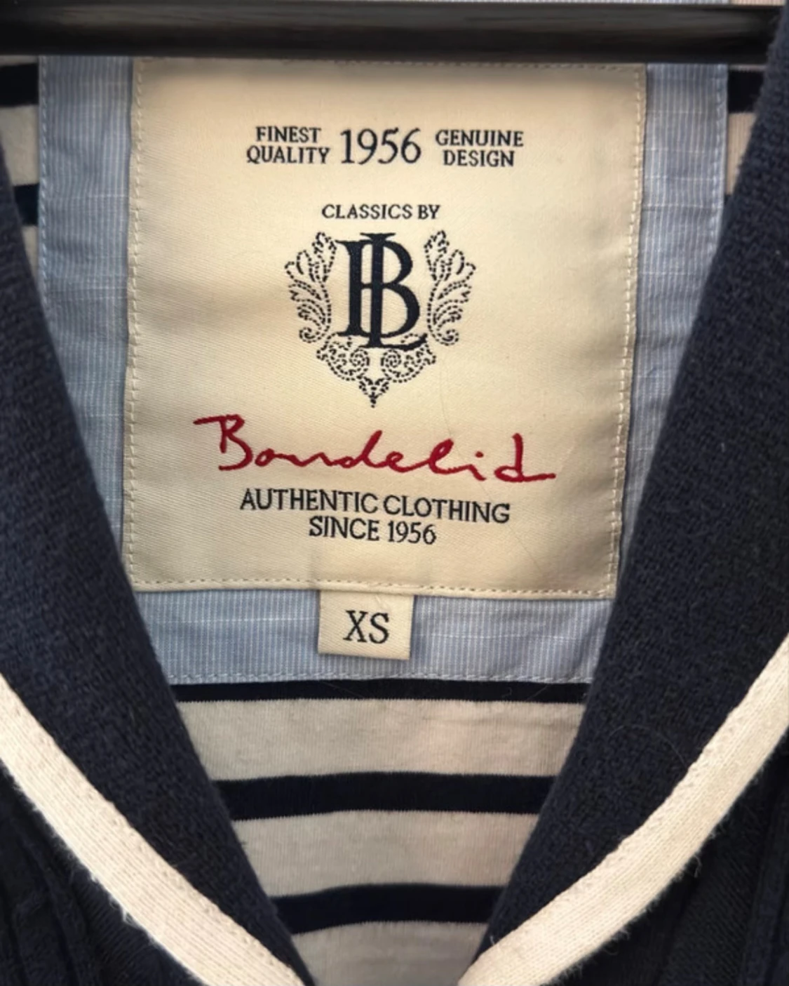 Marinblå kofta från Bondelid XS - 4