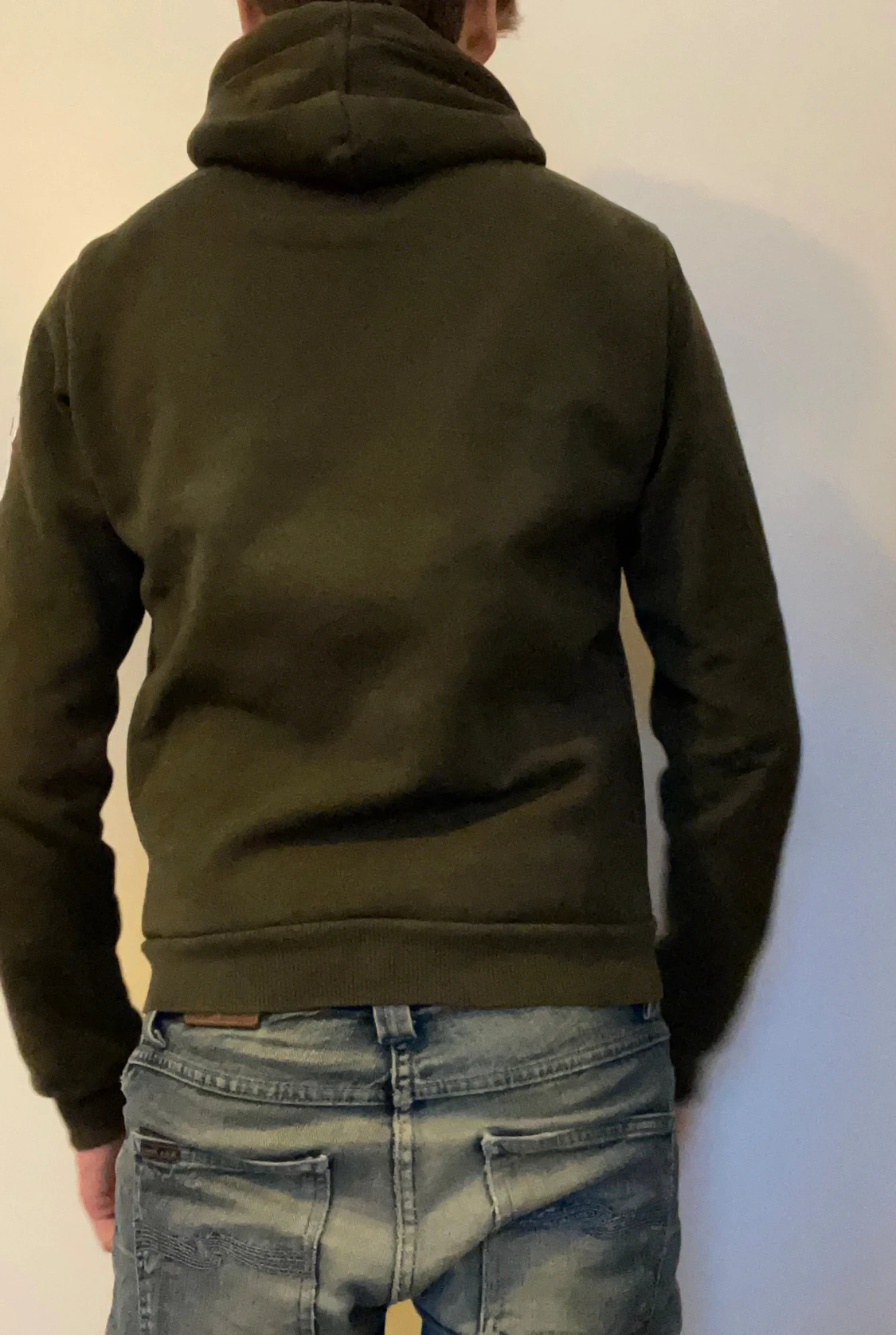 Olivgrön hoodie Geographical Norway - 2