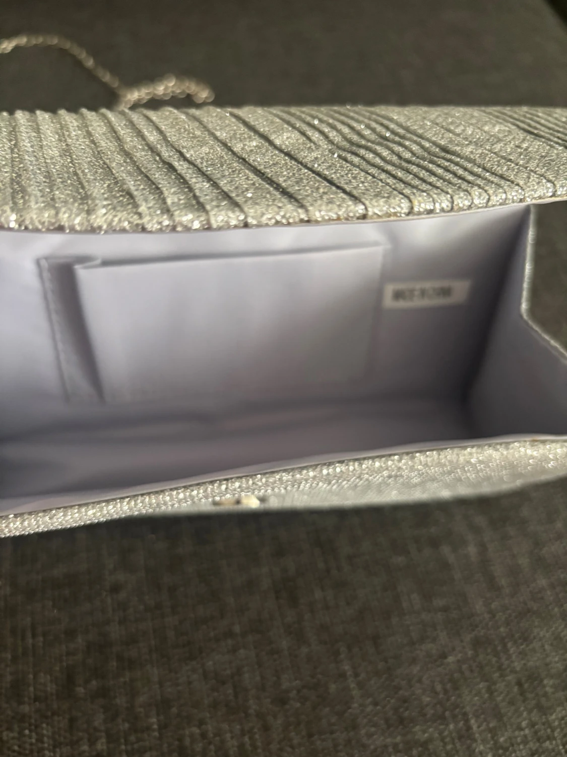 Silver kuvertväska  - 2