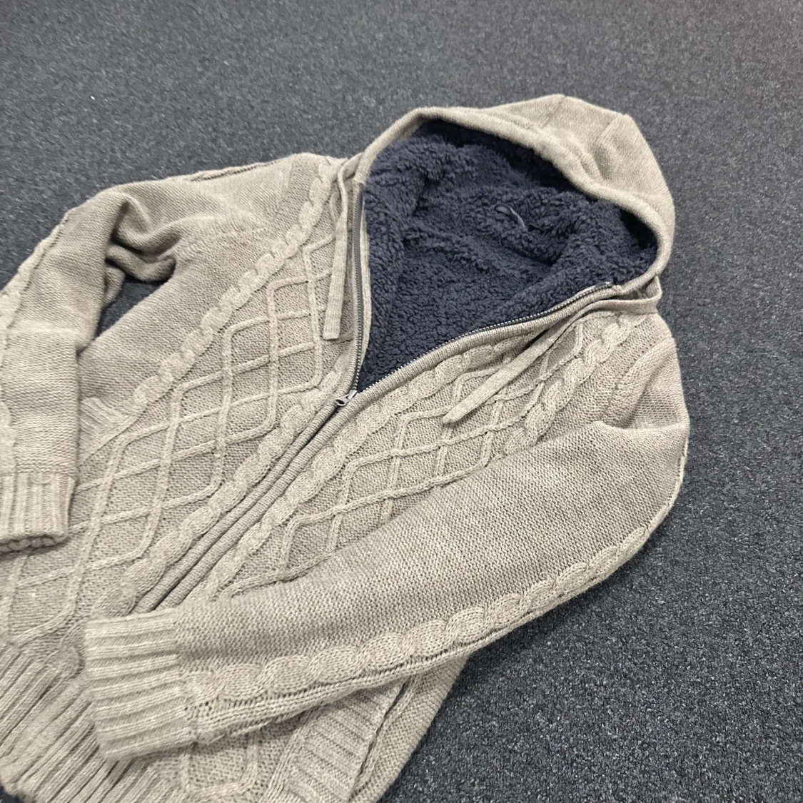 Fodrad Vintage Cardigan/Jacka