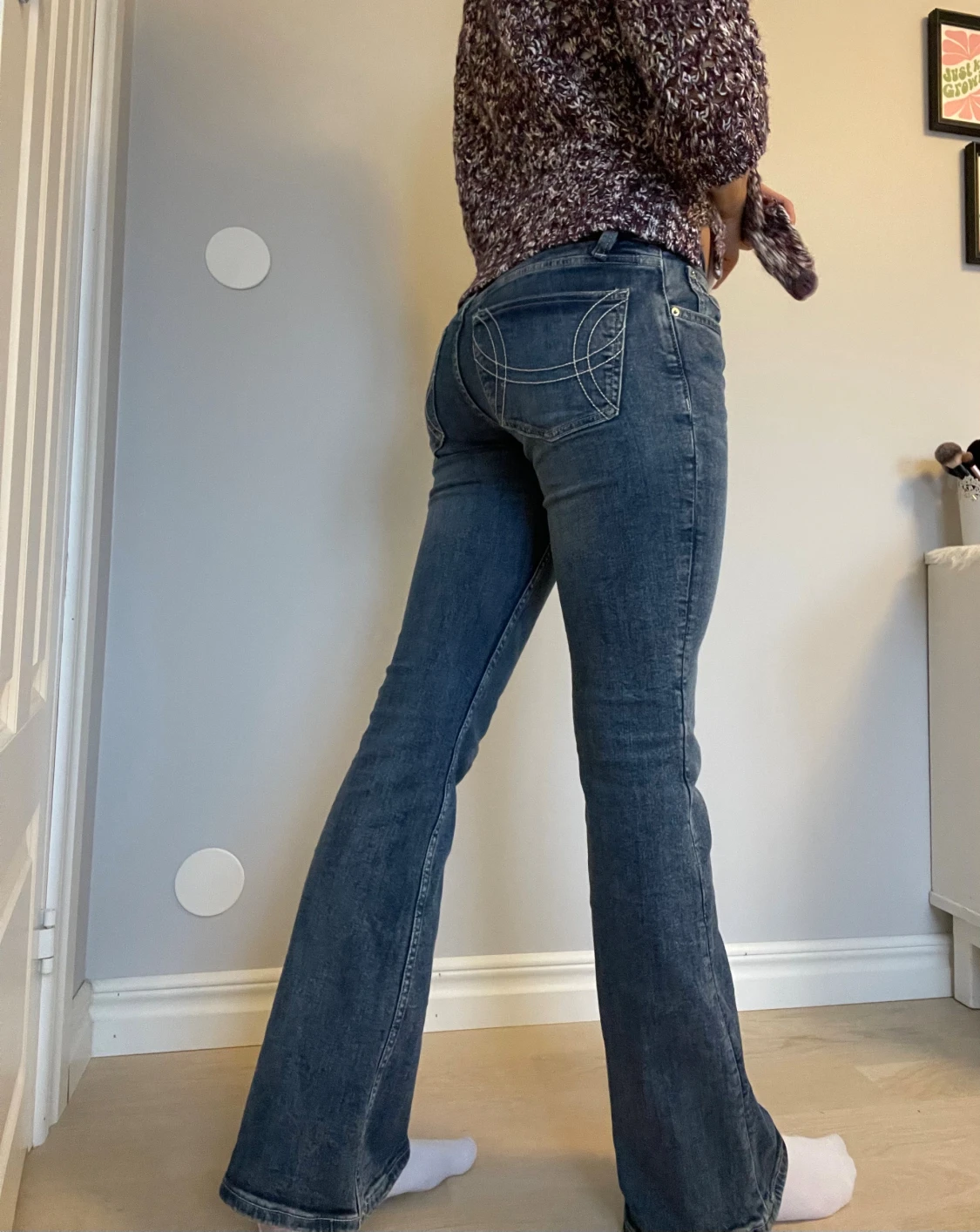 Lågmidjade jeans - 2