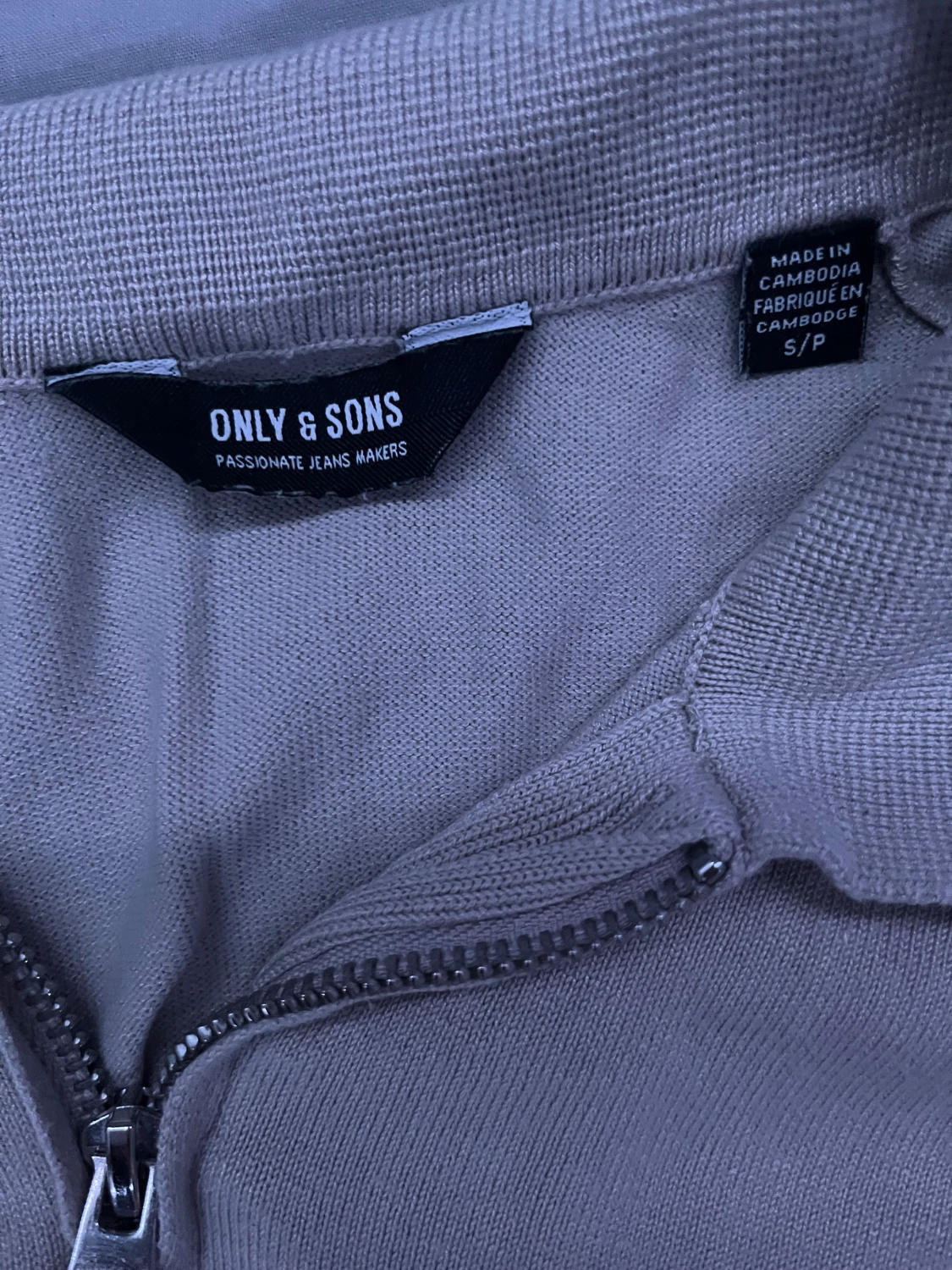 Beige pikétröja från Only & Sons - 2