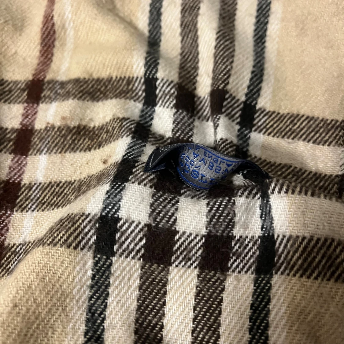 Beige Burberry Scarf - 2