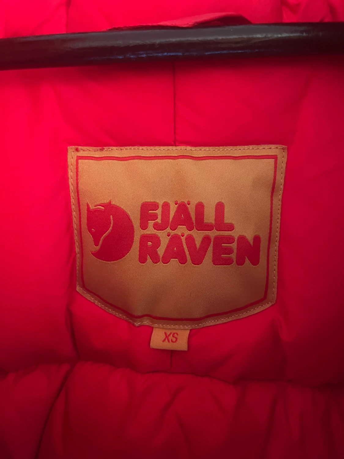 Blå dunjacka från Fjällräven med huva - 4