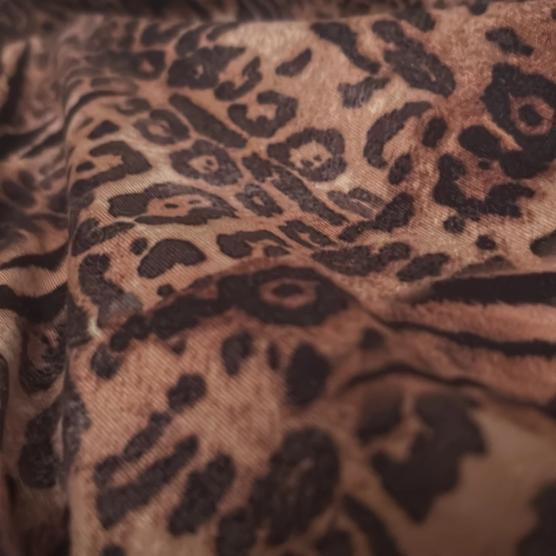 Leopardmönstrad halterneck topp - 3