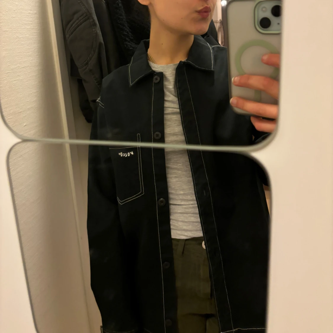 Svart overshirt från Noccon - 3