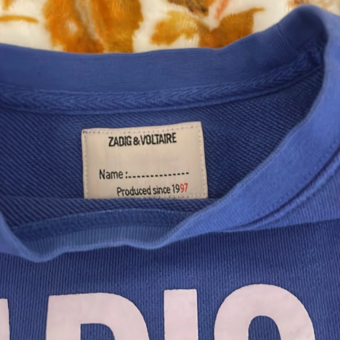 Blå sweatshirt från Zadig & Voltaire - 3