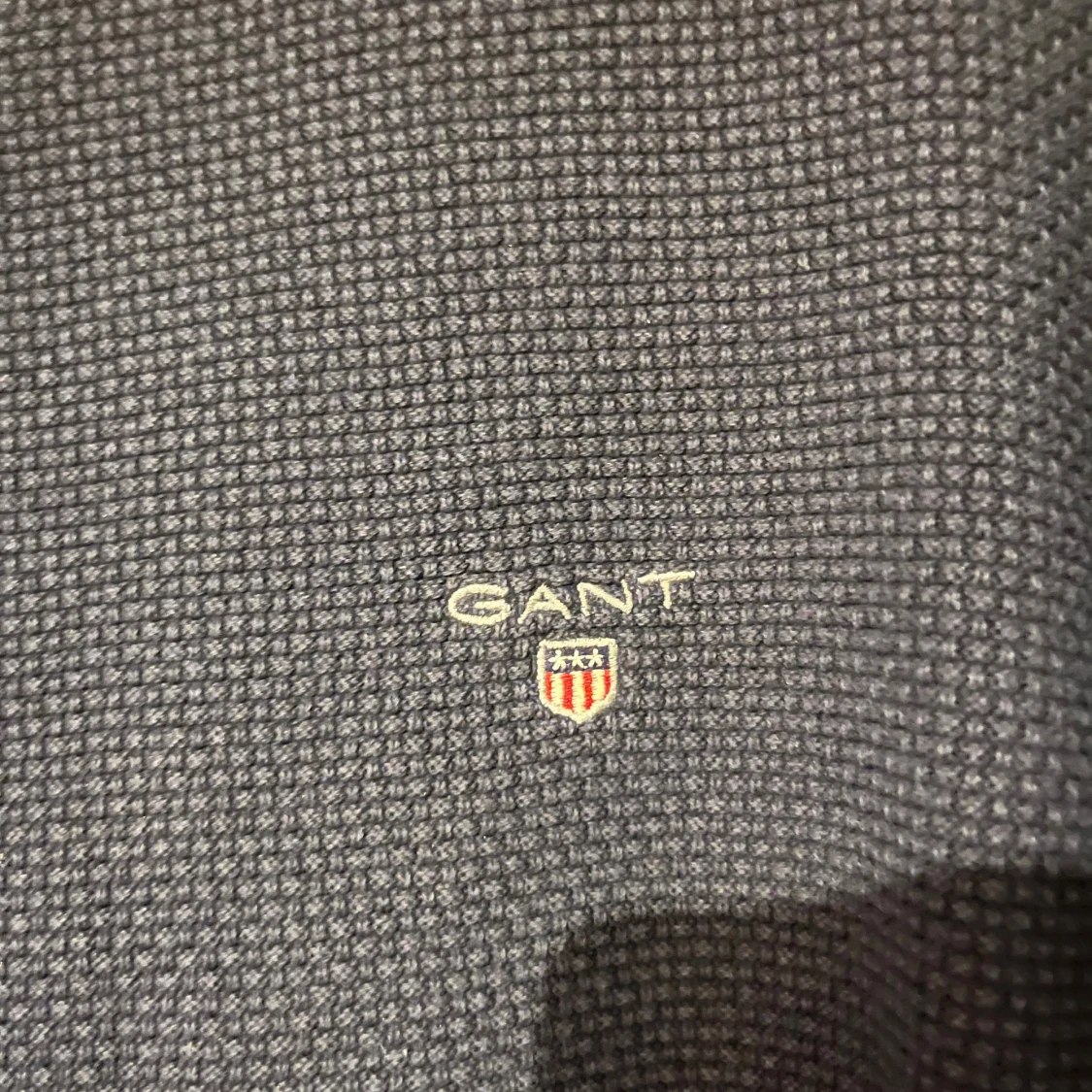 Mörkblå stickad tröja från GANT - 2