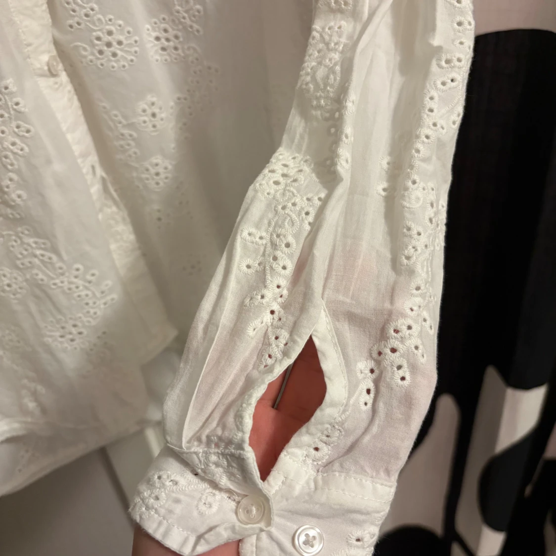 Vit broderad skjorta Soyaconcept - 4