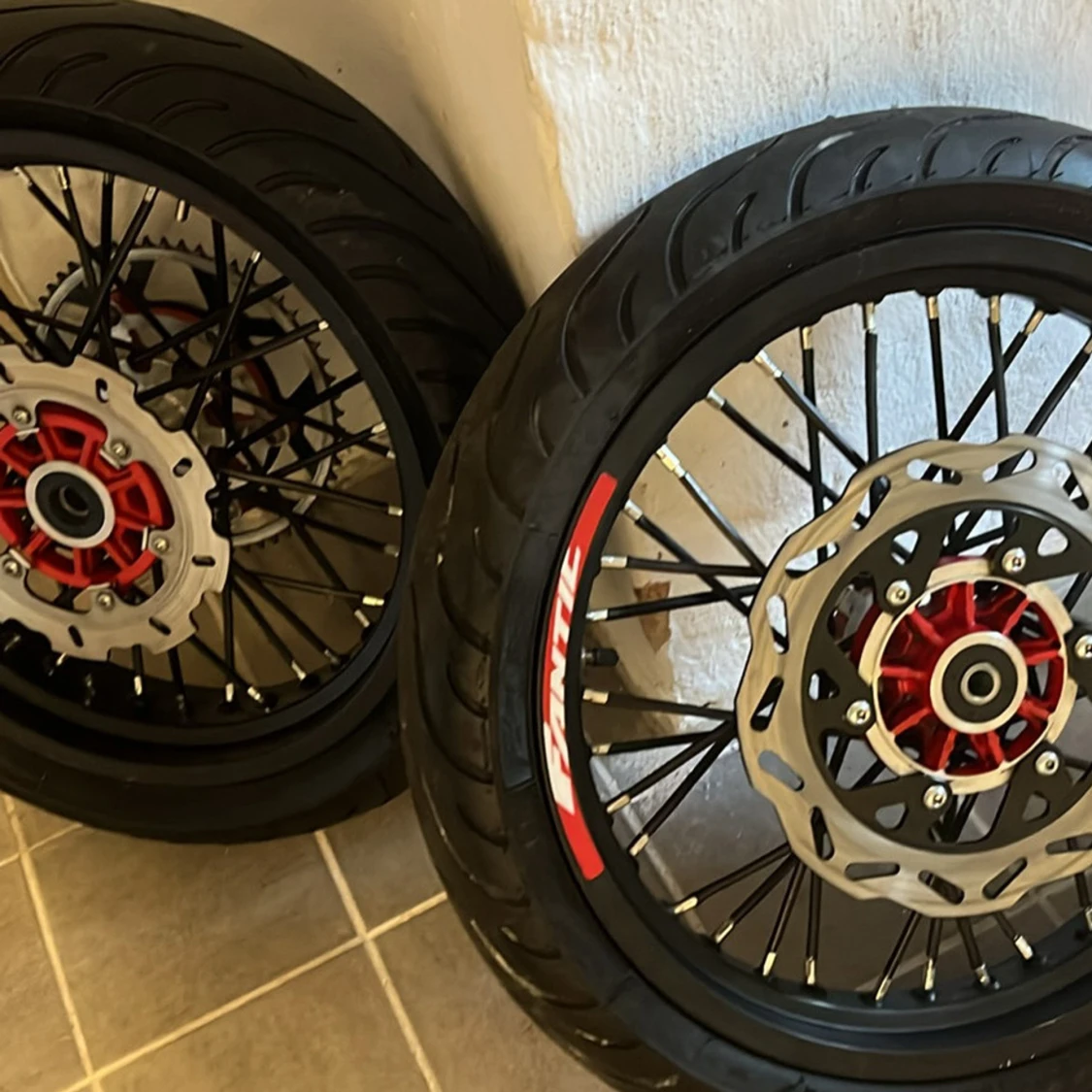 Fantic Supermoto hjulset 17" - 2