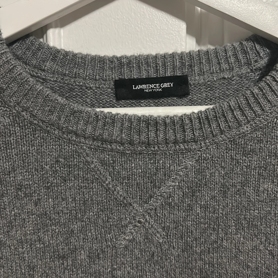 Grå stickad tröja från Lawrence Grey - 3