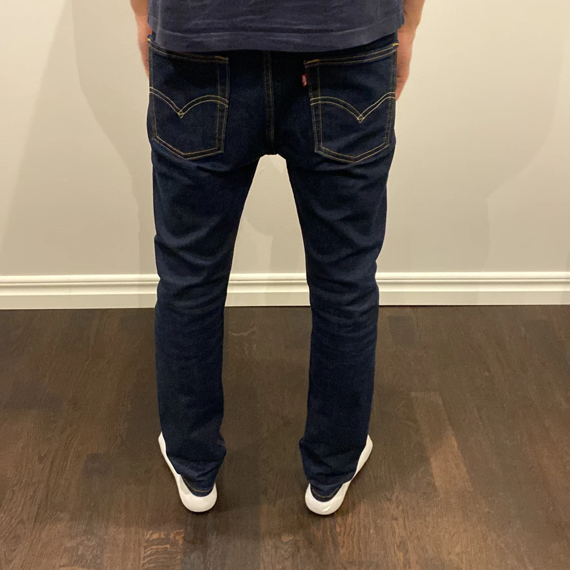 Levi's 510 mörkblå slim jeans - 2