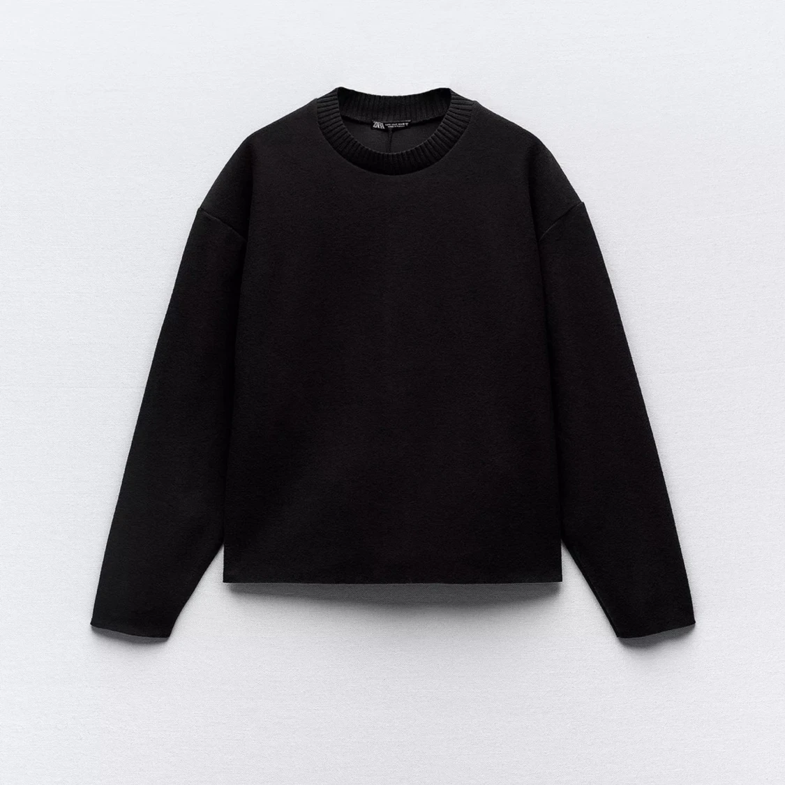 Svart långärmad tröja från Zara