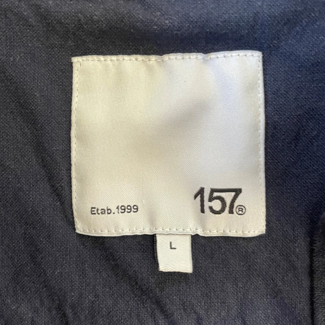 Mörkblå skjorta från 157, storlek L - 1