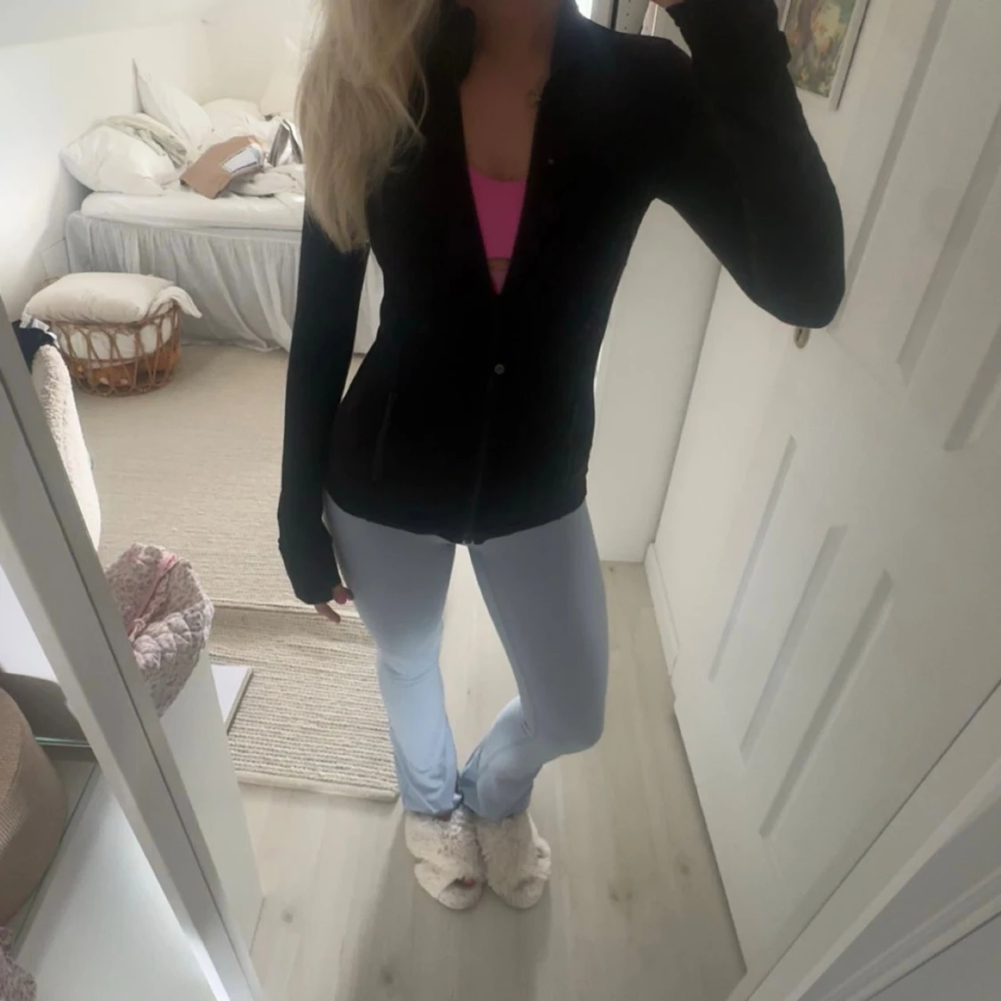 Himmelsblå yogapanpts  - 1