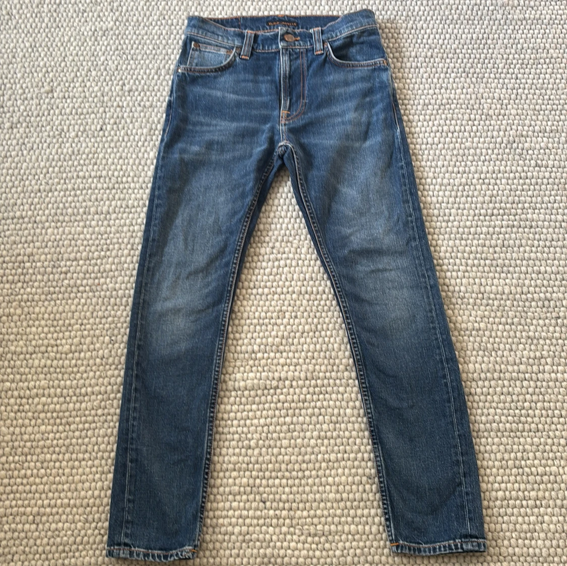 Nudie Jeans Lean Dean blå jeans
