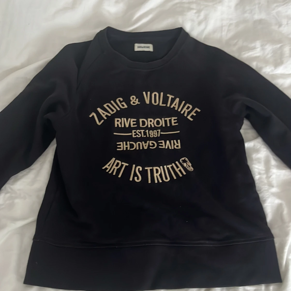 Svart sweatshirt från Zadig & Voltaire