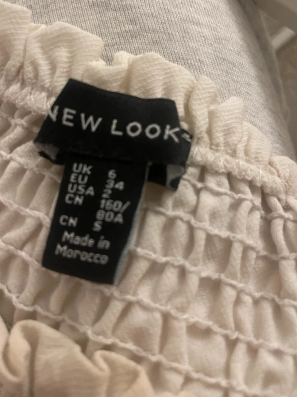 Vit  tubtopp från New Look - 1