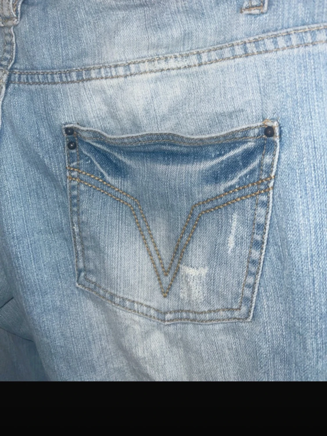 Ljusblå raka jeans från John Denim - 2