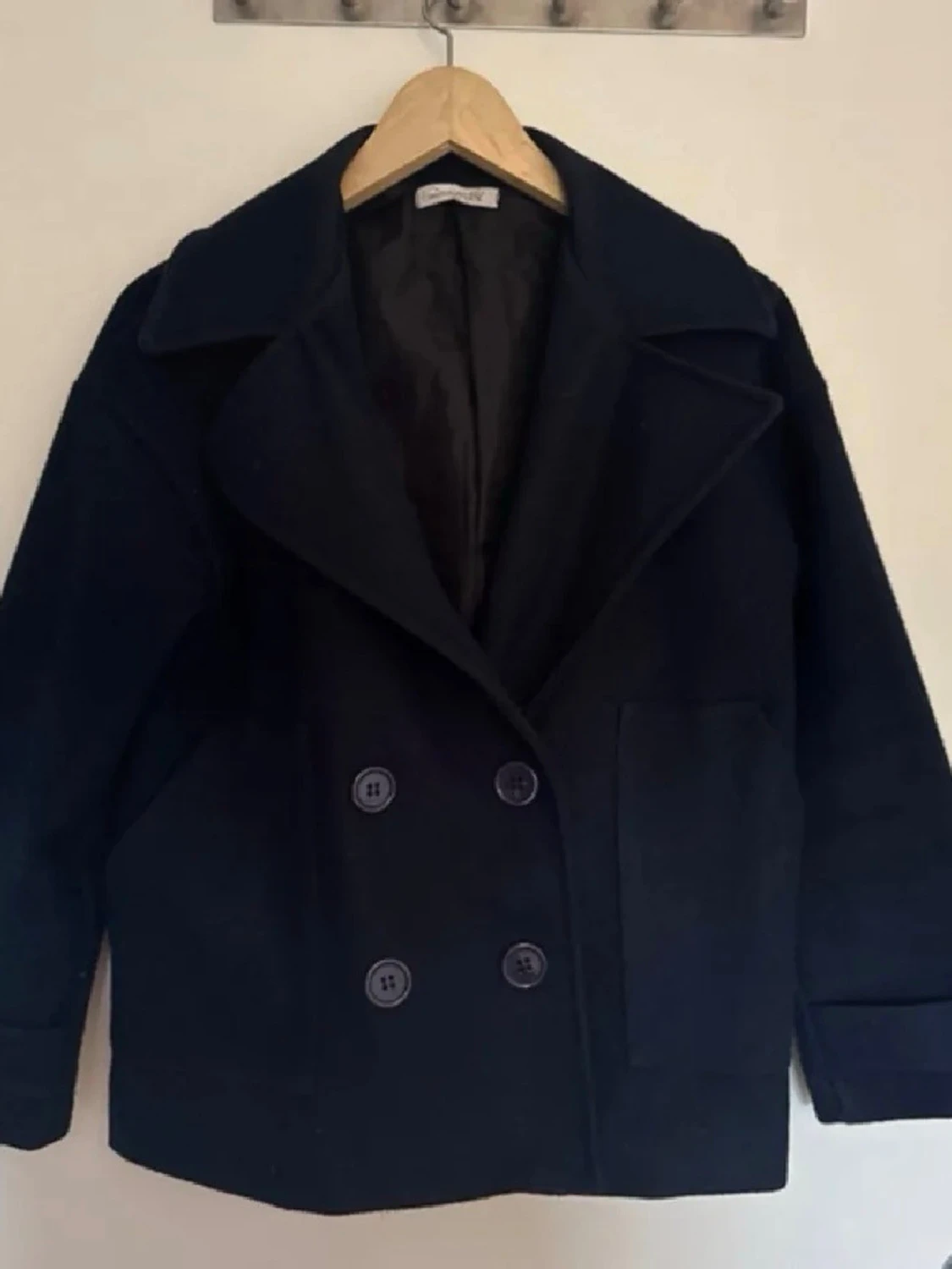 Svart skepparkavaj från Design by S - 2