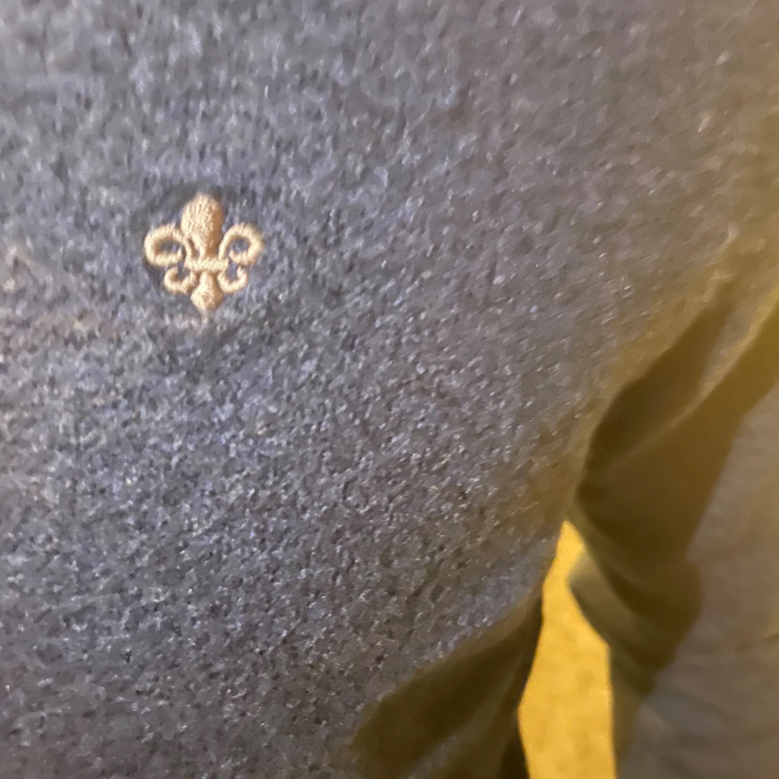 Mörkblå stickad tröja från Morris - 2