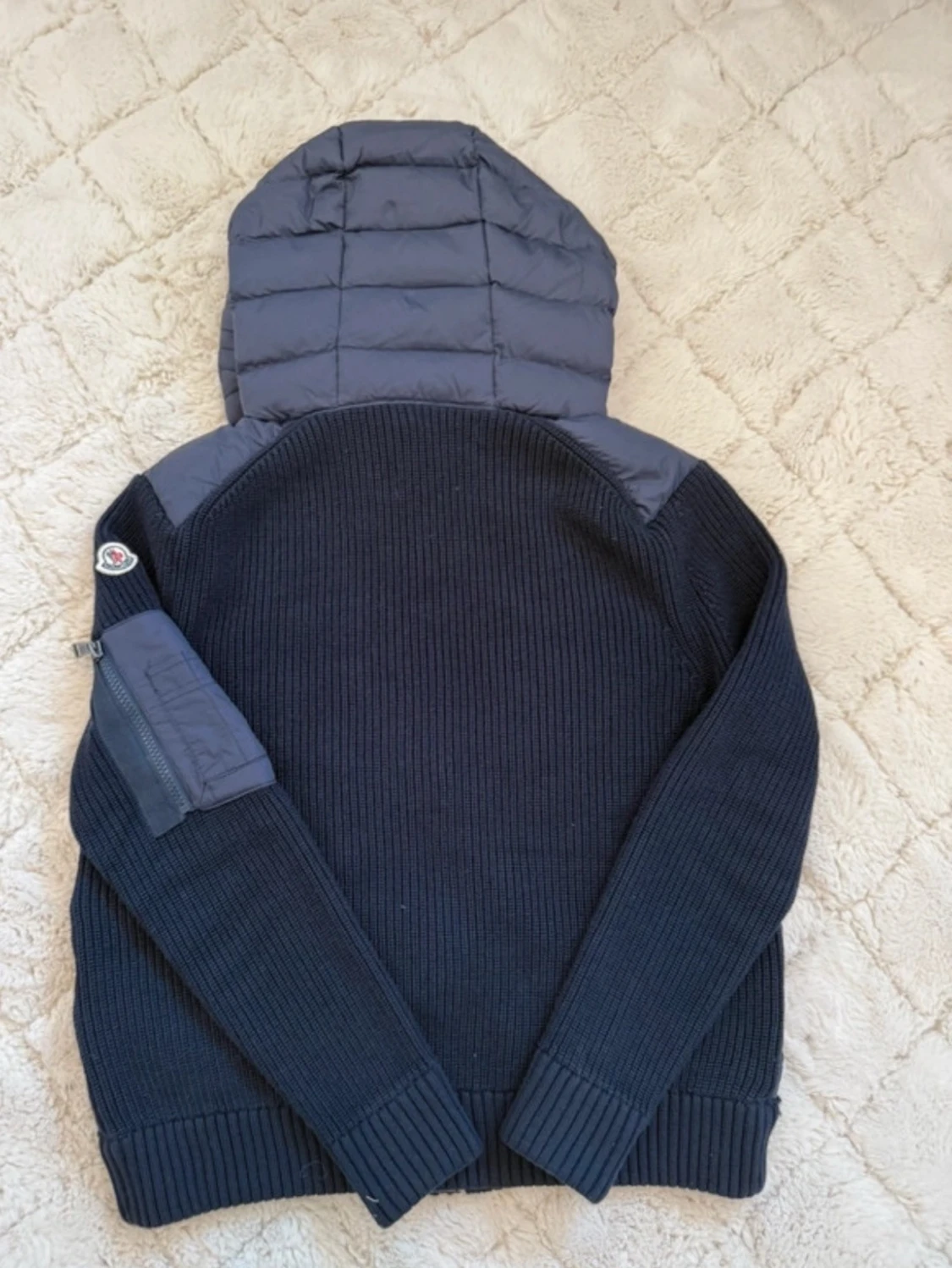 Svart  pufferjacka från Moncler - 1