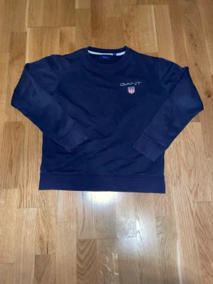 Gant hoodie - Marinblå gant hoodie i perfekt skick