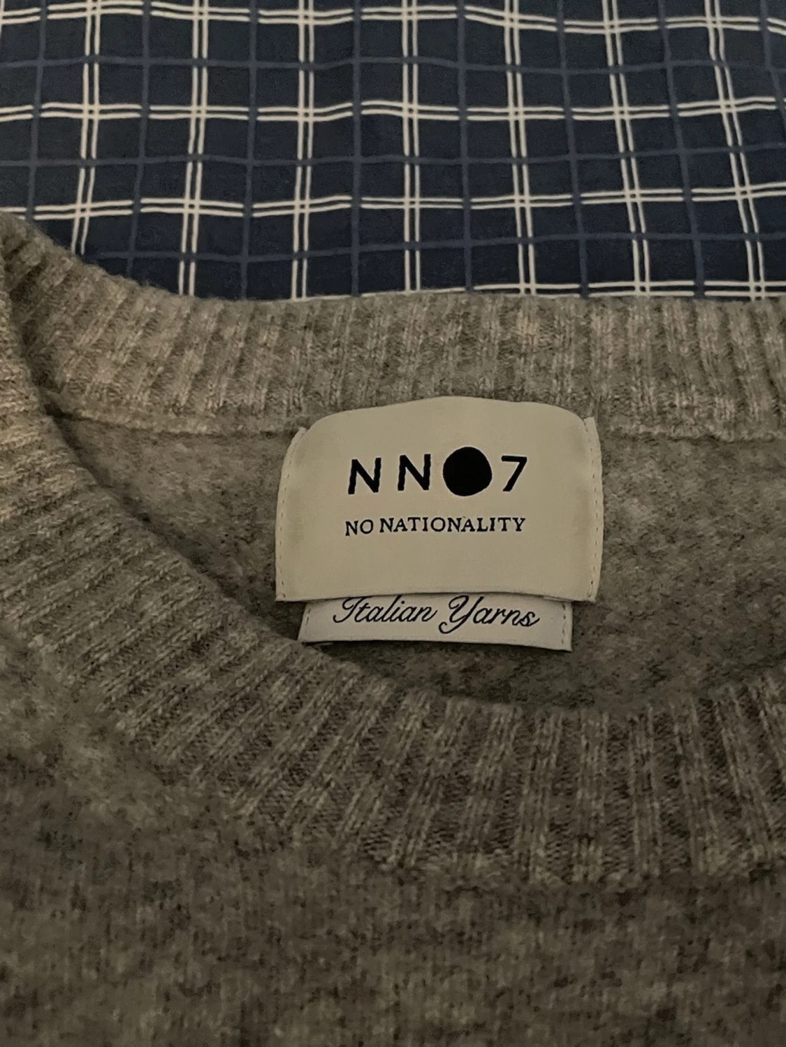 Grå ulltröja från NN07 Edward - 2