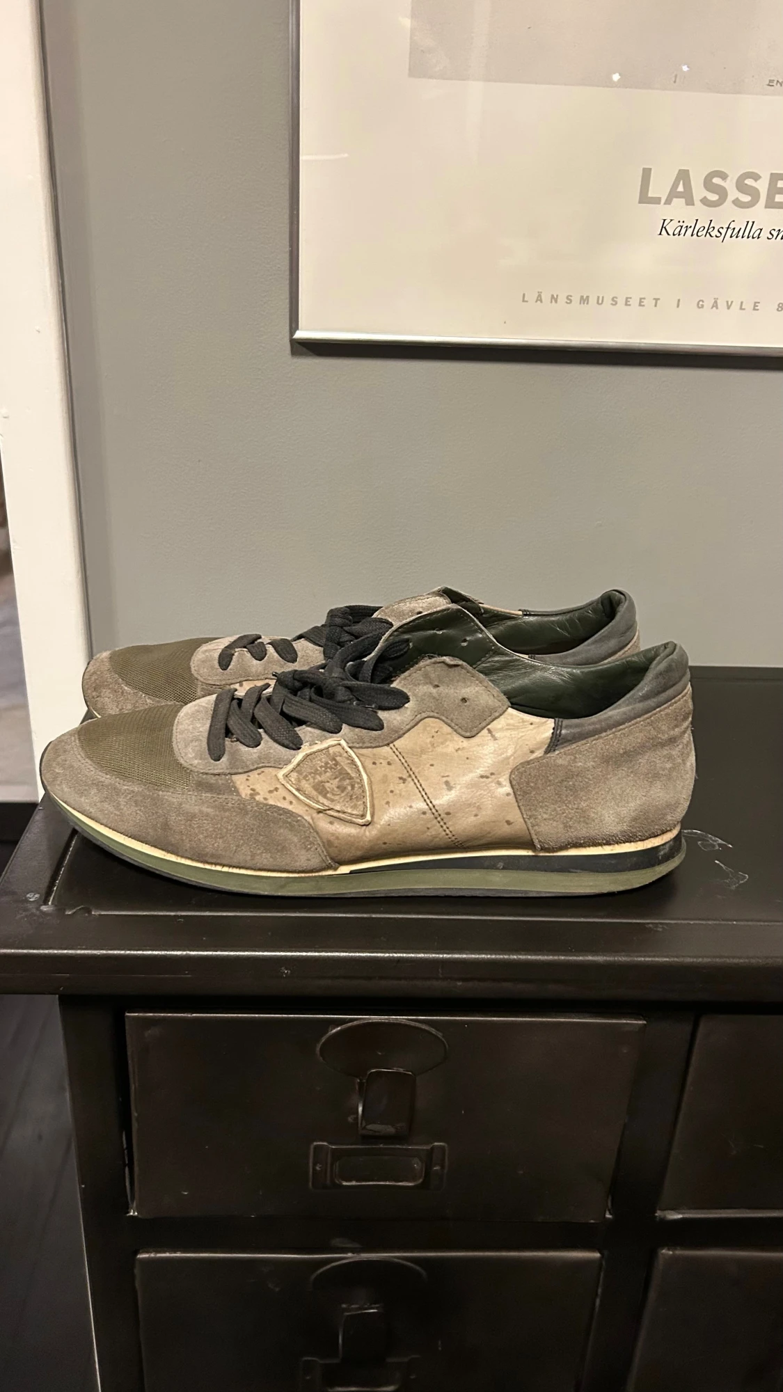 Philippe Model sneakers i mörkgrön - 2