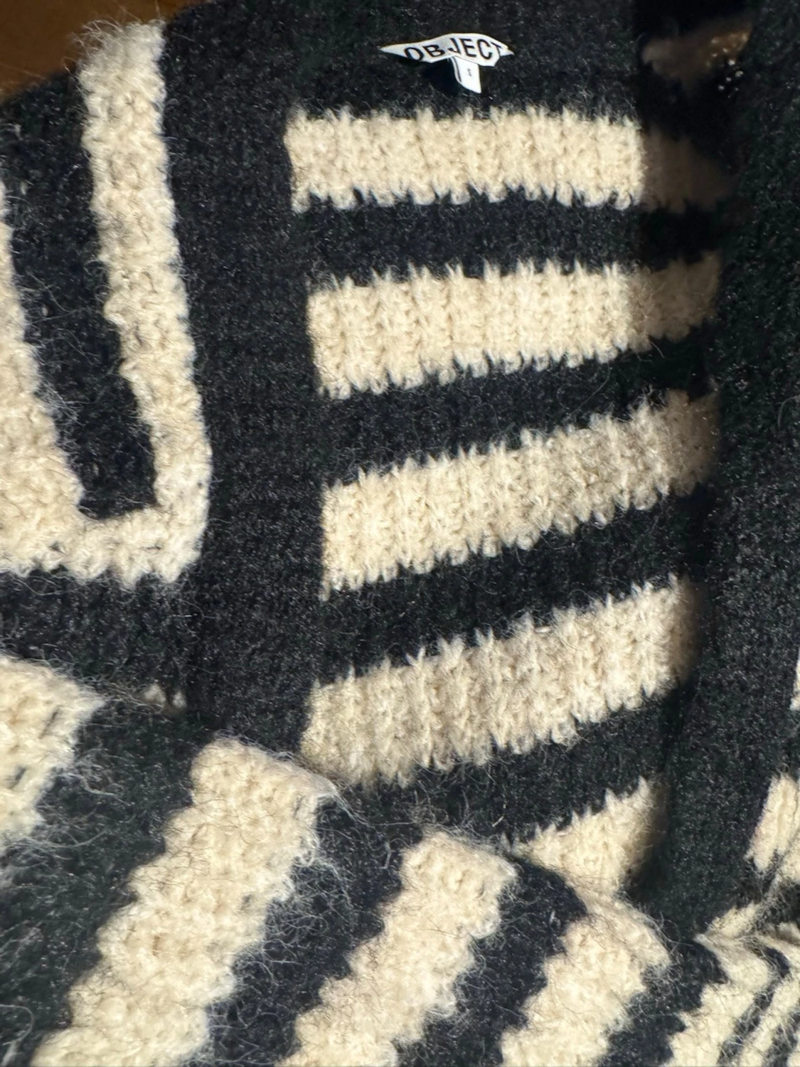 Randig lång kofta från Object - 2