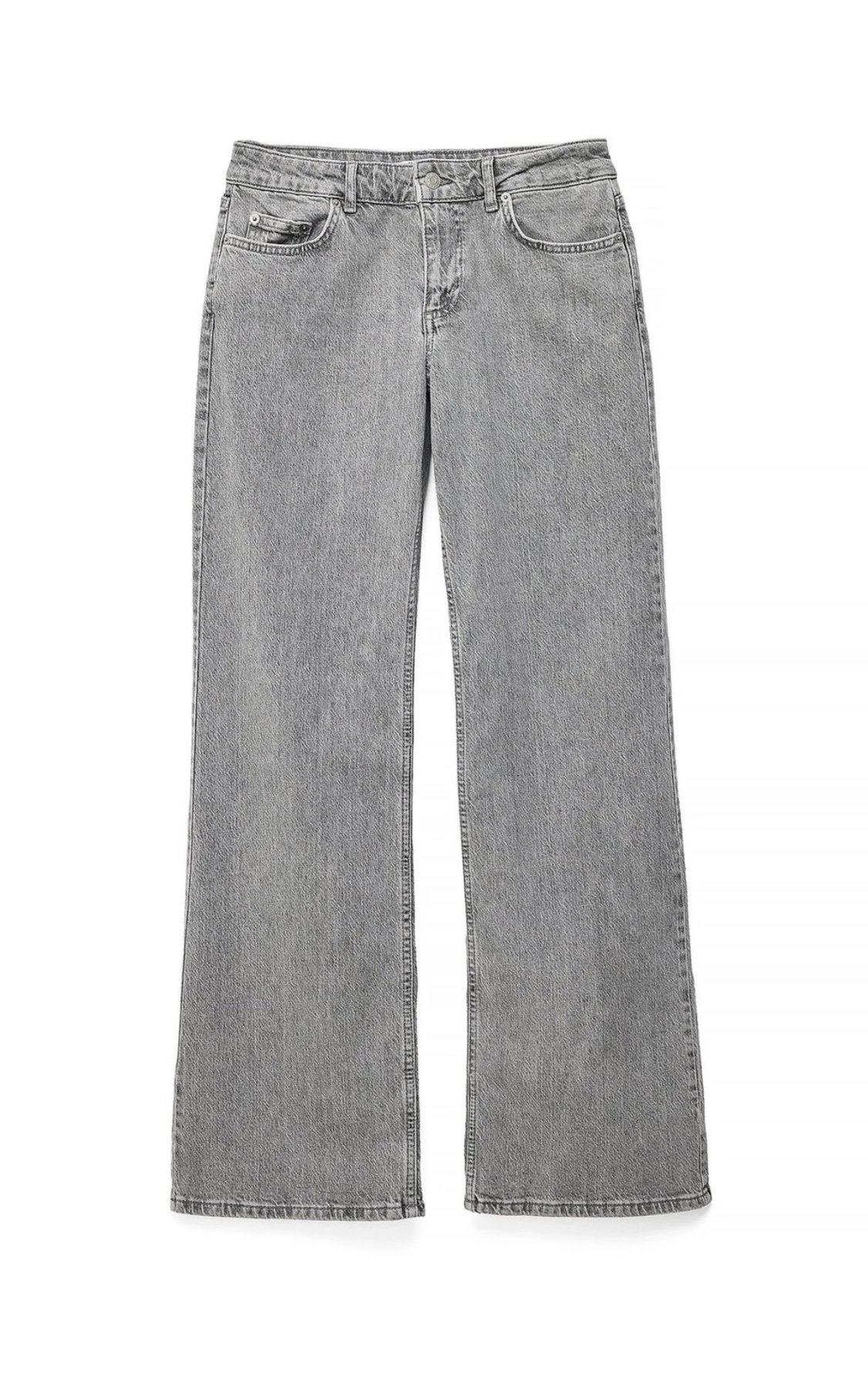 Grå low waist jeans från nakd - 4