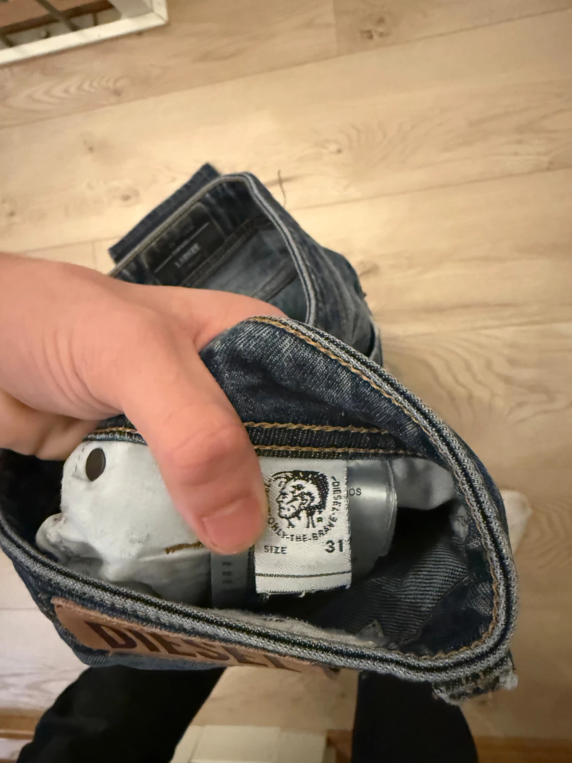 Blå jeans från Diesel, storlek 31 - 3