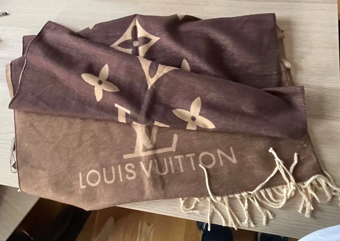 Vuitton beige-brun scarf - 6