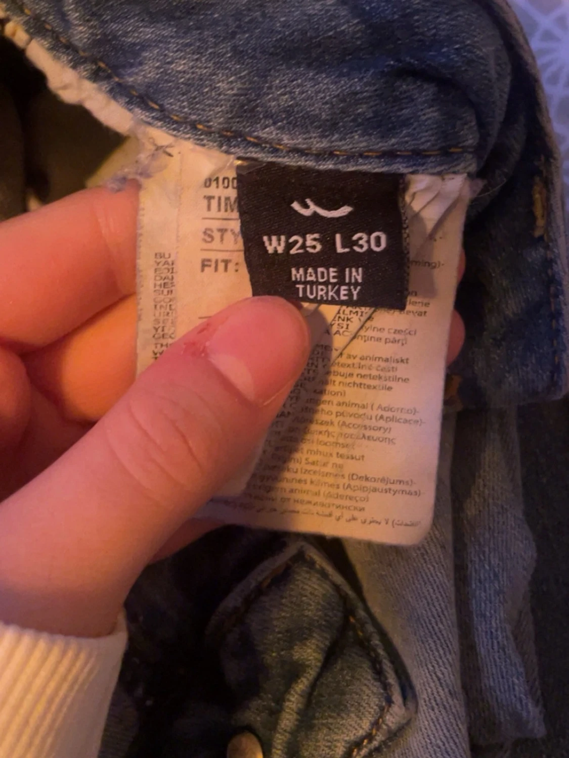 Blå bootcut jeans från LTB Roxy - 3