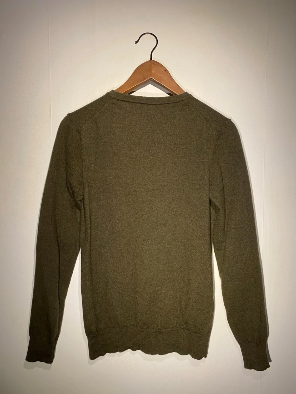 Olivgrön merinoulltröja J.Lindeberg - 1