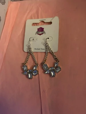 Örhängen - Ljusblå örhängen 