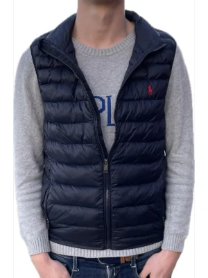 Ralph Lauren väst - Ralph Lauren väst i nyskick.  Går att packa ihop i sig själv Qr scan till Ralph Laurens hemsida Strk XS, kan även funka som en liten S Tveka inte på att fråga om ni tänker på något!