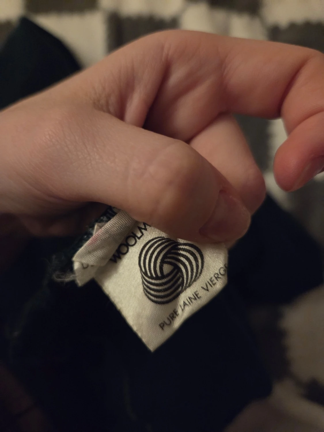 Busnel mörkgrön vintage kofta  i ull - 2