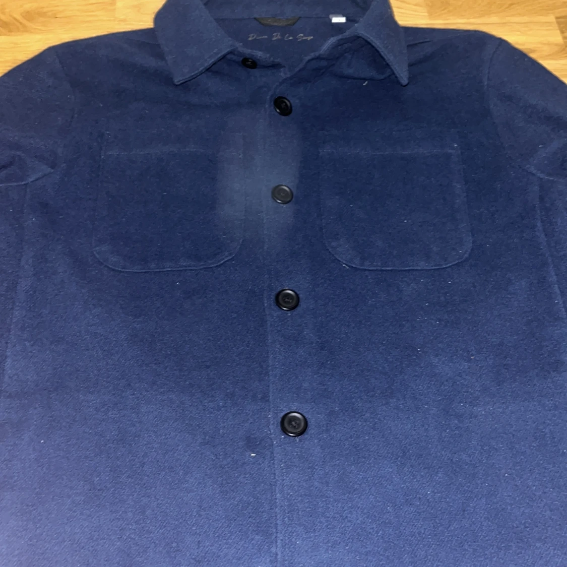 Mörkblå overshirt från d'once de la sense - 3