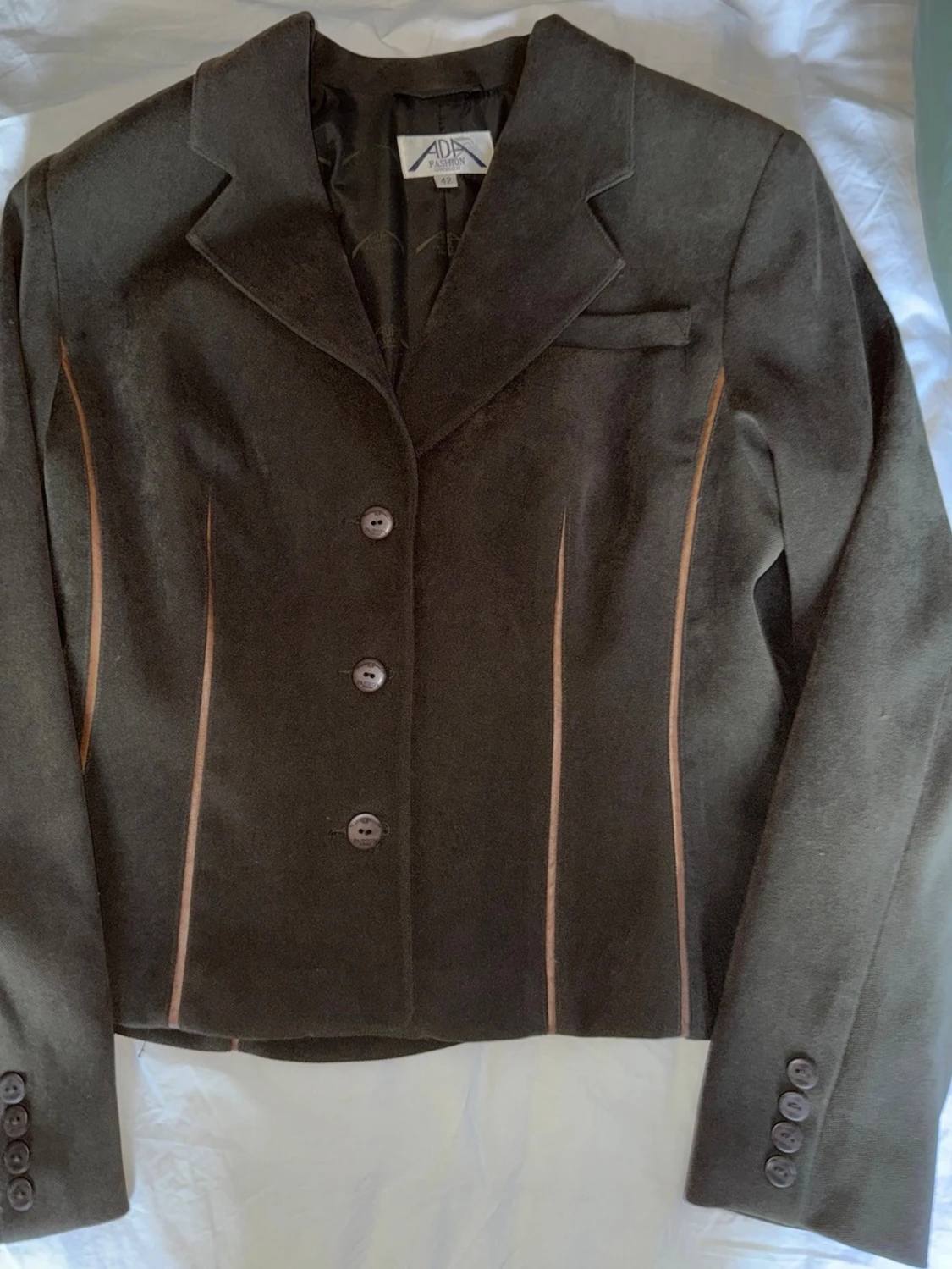 Brun kavaj från ADA Fashion - 2